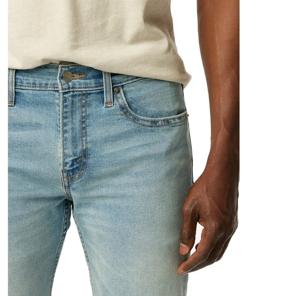 Levi Strauss Signature Men's Slim Fit Flex Jeans 30x32 Light Wash New NWT